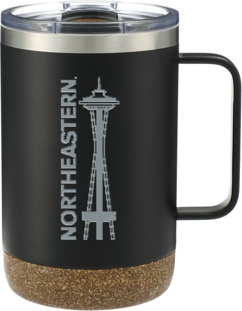 Northeastern Valhalla Vacuum Insulated Camp Mug 14oz Northeastern Space Needle Engraved - ONLINE ONLY