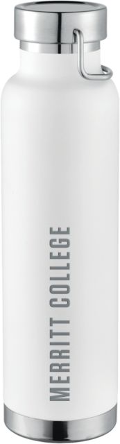 Merritt College Thor Copper Vacuum Insulated Bottle 22oz Merritt College Flat Engraved