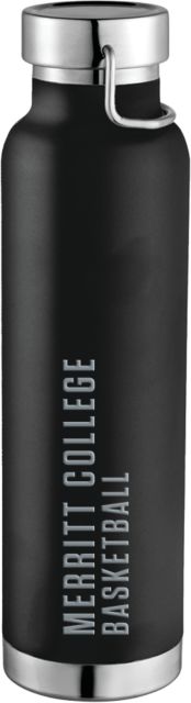 Merritt College Thor Copper Vacuum Insulated Bottle 22oz Merritt College Basketball Engraved