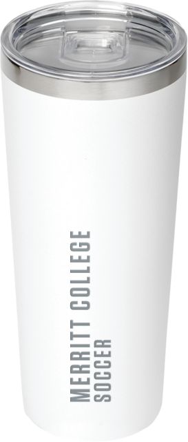 Merritt College Thor Vacuum Insulated Tumbler 22oz Merritt College Soccer Engraved