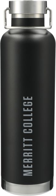 Merritt College Thor Copper Vacuum Insulated Bottle 32oz Merritt College Flat Engraved
