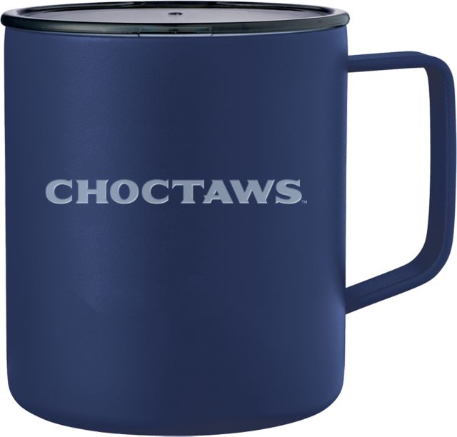 Mississippi College Rover Camp Vacuum Insulated Mug 14oz MC Choctaws Wordmark Engraved - ONLINE ONLY