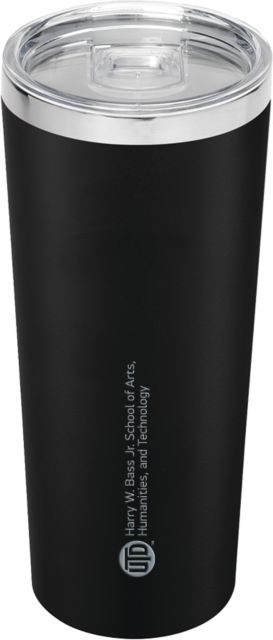 UT Dallas Thor Vacuum Insulated Tumbler 22oz UTD - Harry W. Bass Jr School of Arts Humanities and Technology Engraved - ONLINE ONLY