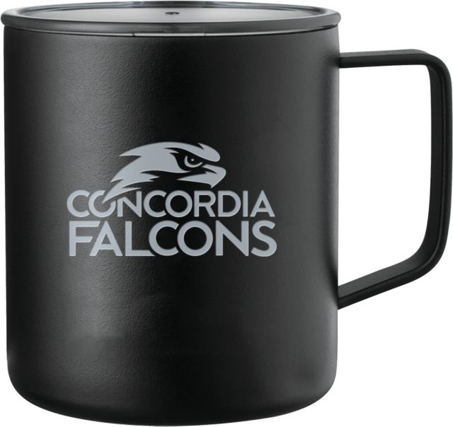 Concordia WI Rover Camp Vacuum Insulated Mug 14oz Standard Falcon Wordmark Engraved - ONLINE ONLY