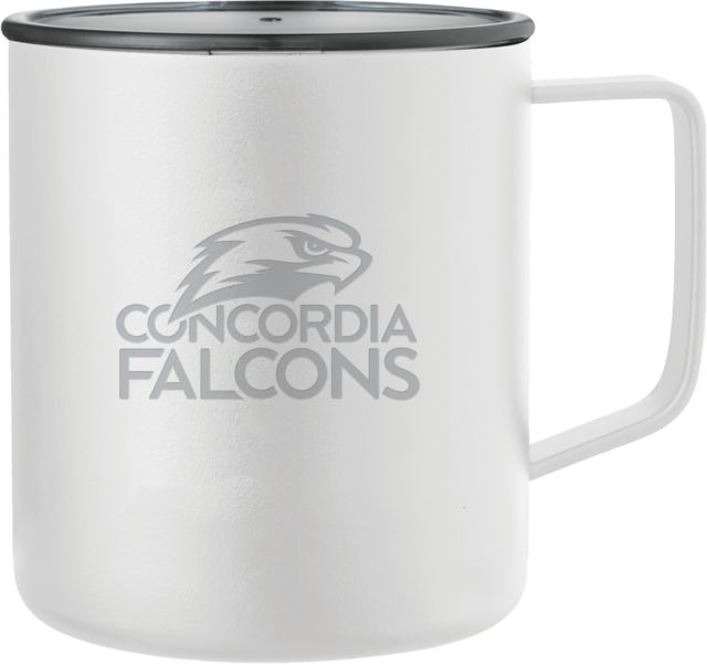 Concordia WI Rover Camp Vacuum Insulated Mug 14oz Standard Falcon Wordmark Engraved - ONLINE ONLY