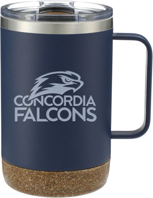 Concordia WI Valhalla Vacuum Insulated Camp Mug 14oz Standard Falcon Wordmark Engraved - ONLINE ONLY
