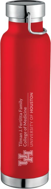 Univ of Houston Thor Copper Vacuum Insulated Bottle 22oz Tillman J Fertitta Family College of Medicine Engraved - ONLINE ONLY