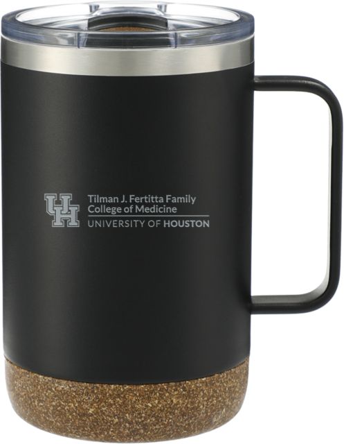 Univ of Houston Valhalla Vacuum Insulated Camp Mug 14oz Tillman J Fertitta Family College of Medicine Engraved - ONLINE ONLY