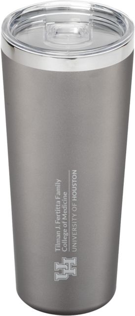 Univ of Houston Thor Vacuum Insulated Tumbler 22oz Tillman J Fertitta Family College of Medicine Engraved - ONLINE ONLY