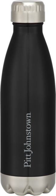 Pittsburgh Swig Stainless Bottle 16oz Flat Wordmark Engraved - ONLINE ONLY