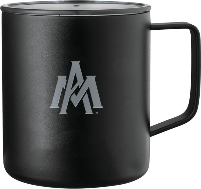Arkansas Monticello Rover Camp Vacuum Insulated Mug 14oz Primary Mark Engraved - ONLINE ONLY