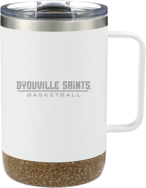 D Youville Valhalla Vacuum Insulated Camp Mug 14oz D Youville Saints - Basketball Engraved