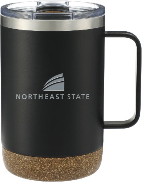 Northeast State Valhalla Vacuum Insulated Camp Mug 14oz Northeast State with Icon Stacked Engraved - ONLINE ONLY