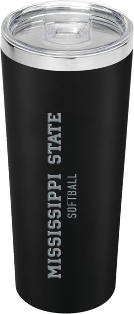Mississippi State Thor Vacuum Insulated Tumbler 22oz Mississippi State Flat  - Softball Engraved