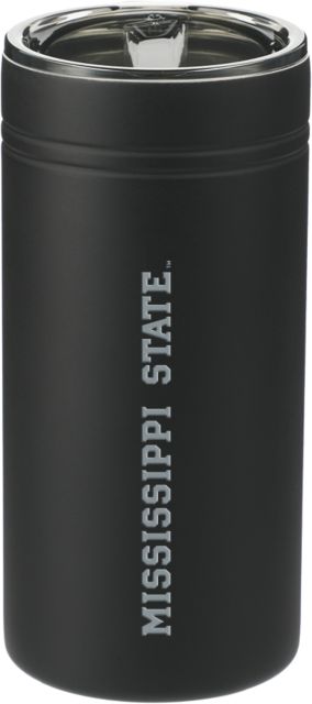 Mississippi State Sherpa Vacuum Tumbler & Insulator 12oz Mississippi State Flat Word Mark Engraved