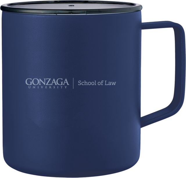 Gonzaga Rover Camp Vacuum Insulated Mug 14oz School of Law - Gonzaga Horizontal Engraved - ONLINE ONLY