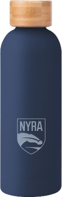 NYRA Blair Stainless Bottle w/ Bamboo Lid 17 oz NYRA Official Mark Engraved