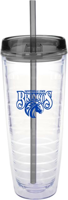 Fayetteville Tritan Double Wall Tumbler w/ Top 26oz Official Logo - ONLINE ONLY