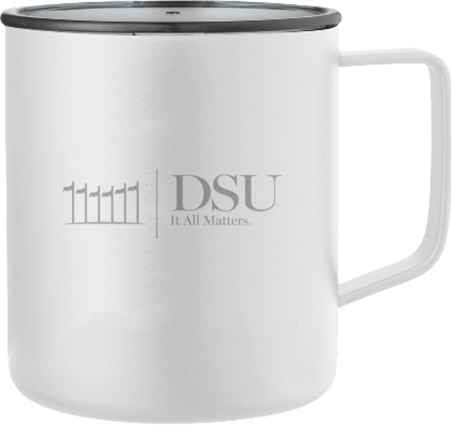 Delaware State Rover Camp Vacuum Insulated Mug 14oz DSU Academic It All Matters Engraved - ONLINE ONLY