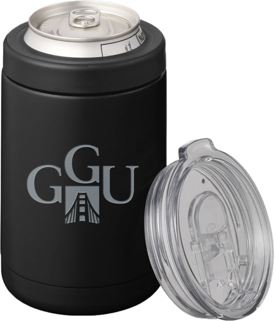 Golden Gate 2 in 1 Can Cooler Tumbler 12oz Golden Gate University Insignia Engraved - ONLINE ONLY
