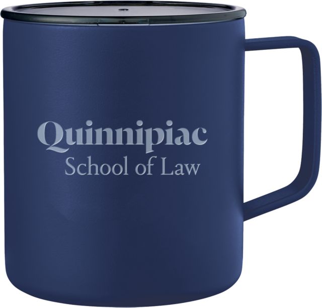 Quinnipiac Rover Camp Vacuum Insulated Mug 14oz Quinnipiac School of Law Engraved - ONLINE ONLY