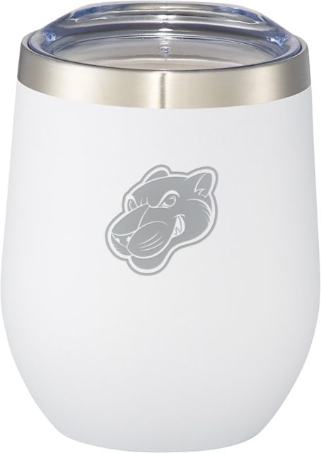 Virginia CC System Corzo Vacuum Insulated Cup 12oz Southside Virginia Community College Mascot Engraved - ONLINE ONLY
