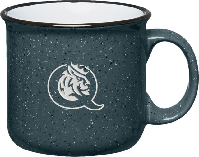 Queens U of Charlotte Campfire Mug 15 oz Queens Athletic Mark Reversed Engraved - ONLINE ONLY