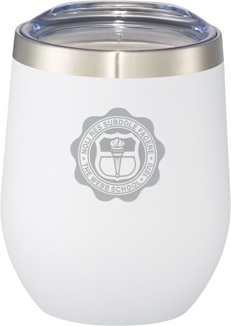 Webb School Corzo Vacuum Insulated Cup 12oz Webb School Seal Engraved - ONLINE ONLY