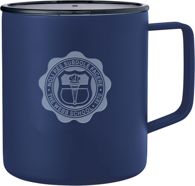 Webb School Rover Camp Vacuum Insulated Mug 14oz Webb School Seal Engraved - ONLINE ONLY
