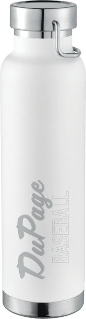 DuPage Thor Copper Vacuum Insulated Bottle 22oz DuPage Chaparrals Baseball Engraved - ONLINE ONLY