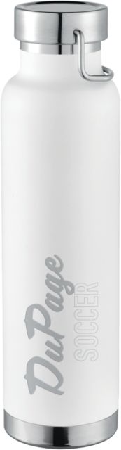 DuPage Thor Copper Vacuum Insulated Bottle 22oz DuPage Chaparrals Soccer Engraved - ONLINE ONLY