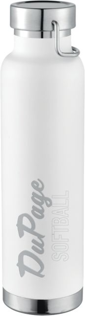 DuPage Thor Copper Vacuum Insulated Bottle 22oz DuPage Chaparrals Softball Engraved - ONLINE ONLY