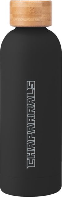 DuPage Blair Stainless Bottle w/ Bamboo Lid 17 oz Chaparrals Flat Engraved - ONLINE ONLY