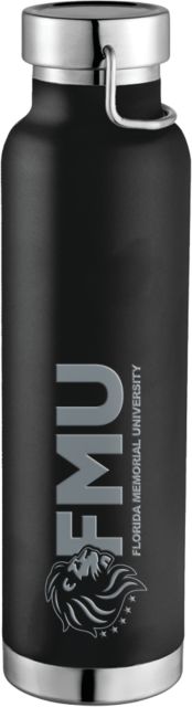 Florida Memorial Thor Copper Vacuum Insulated Bottle 22oz Florida Memorial University Primary Mark Reversed Engraved - ONLINE ONLY