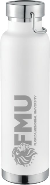 Florida Memorial Thor Copper Vacuum Insulated Bottle 22oz Florida Memorial University Primary Mark Engraved - ONLINE ONLY