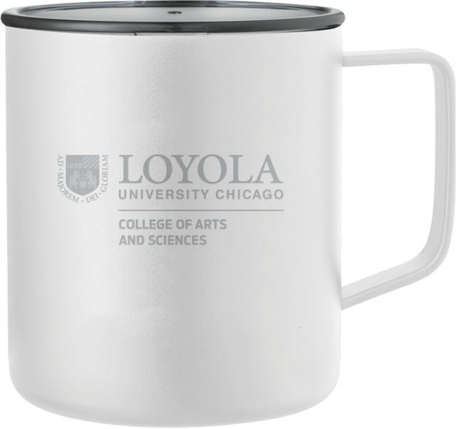 Loyola (IL) Rover Camp Vacuum Insulated Mug 14oz Loyola University College of Arts and Sciences Engraved - ONLINE ONLY