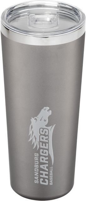 Carl Sandburg Thor Vacuum Insulated Tumbler 22oz Baseball - Sandburg Engraved - ONLINE ONLY