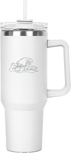 Laney College Hippo Mug & Straw Lid with Twist Closure 40 oz Laney College Athletic Mark Engraved - ONLINE ONLY