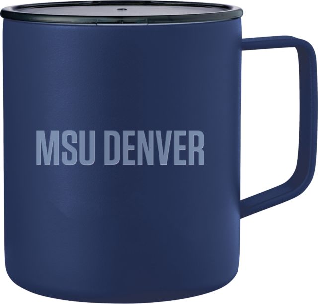 MSU Denver Rover Camp Vacuum Insulated Mug 14oz MSU Denver Flat Engraved