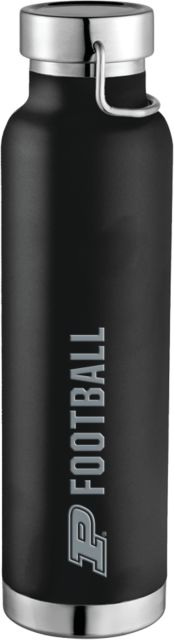 Purdue Thor Copper Vacuum Insulated Bottle 22oz Purdue P - Football Engraved