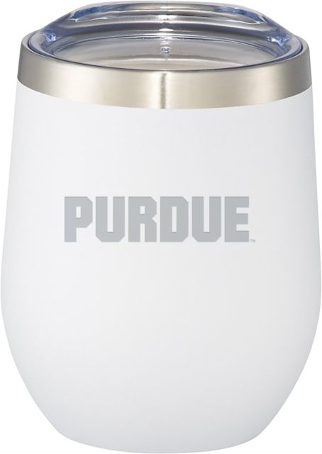 Purdue Corzo Vacuum Insulated Cup 12oz Purdue Athletic Wordmark Engraved
