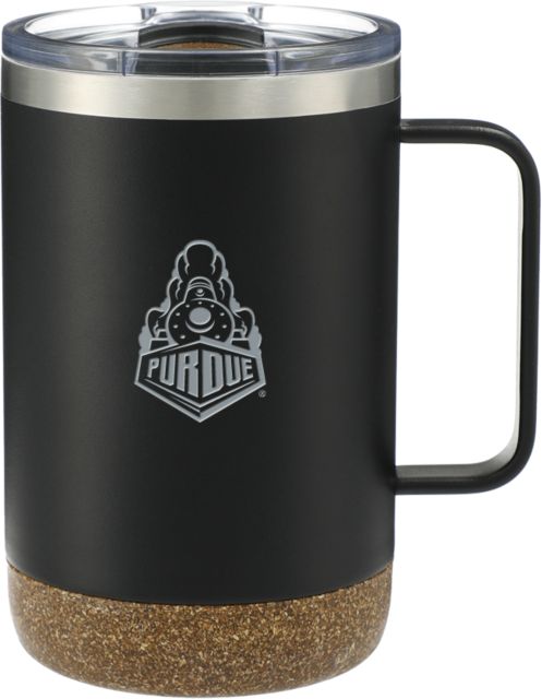Purdue Valhalla Vacuum Insulated Camp Mug 14oz Secondary Athletic Mark Engraved