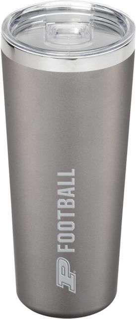 Purdue Thor Vacuum Insulated Tumbler 22oz Purdue P - Football Engraved