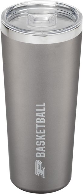 Purdue Thor Vacuum Insulated Tumbler 22oz Purdue P - Basketball Engraved