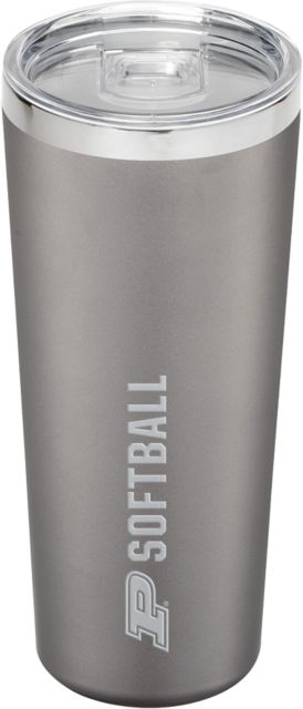 Purdue Thor Vacuum Insulated Tumbler 22oz Purdue P - Softball Engraved