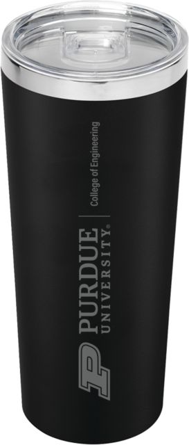 Purdue Thor Vacuum Insulated Tumbler 22oz Purdue COE - Horizontal Engraved - ONLINE ONLY