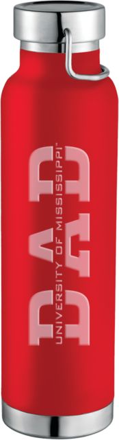 Ole Miss Thor Copper Vacuum Insulated Bottle 22oz University of Mississippi Dad Engraved - ONLINE ONLY