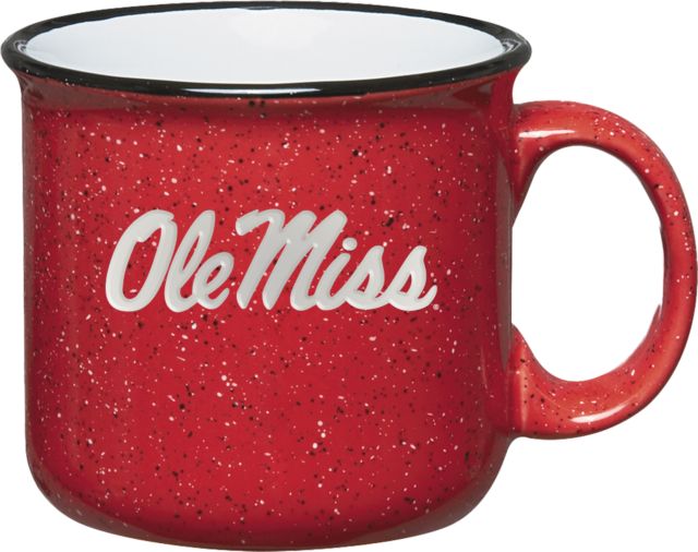Ole Miss Campfire Mug 15 oz Ole Miss Script - Official Wordmark Engraved - ONLINE ONLY
