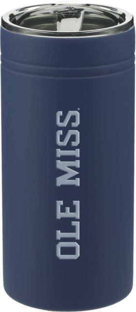 Ole Miss Sherpa Vacuum Tumbler & Insulator 11oz Ole Mill Block Flat Wordmark Engraved - ONLINE ONLY