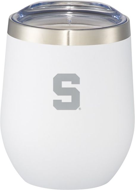 Michigan State Corzo Vacuum Insulated Cup 12oz Michigan State Block S Engraved - ONLINE ONLY